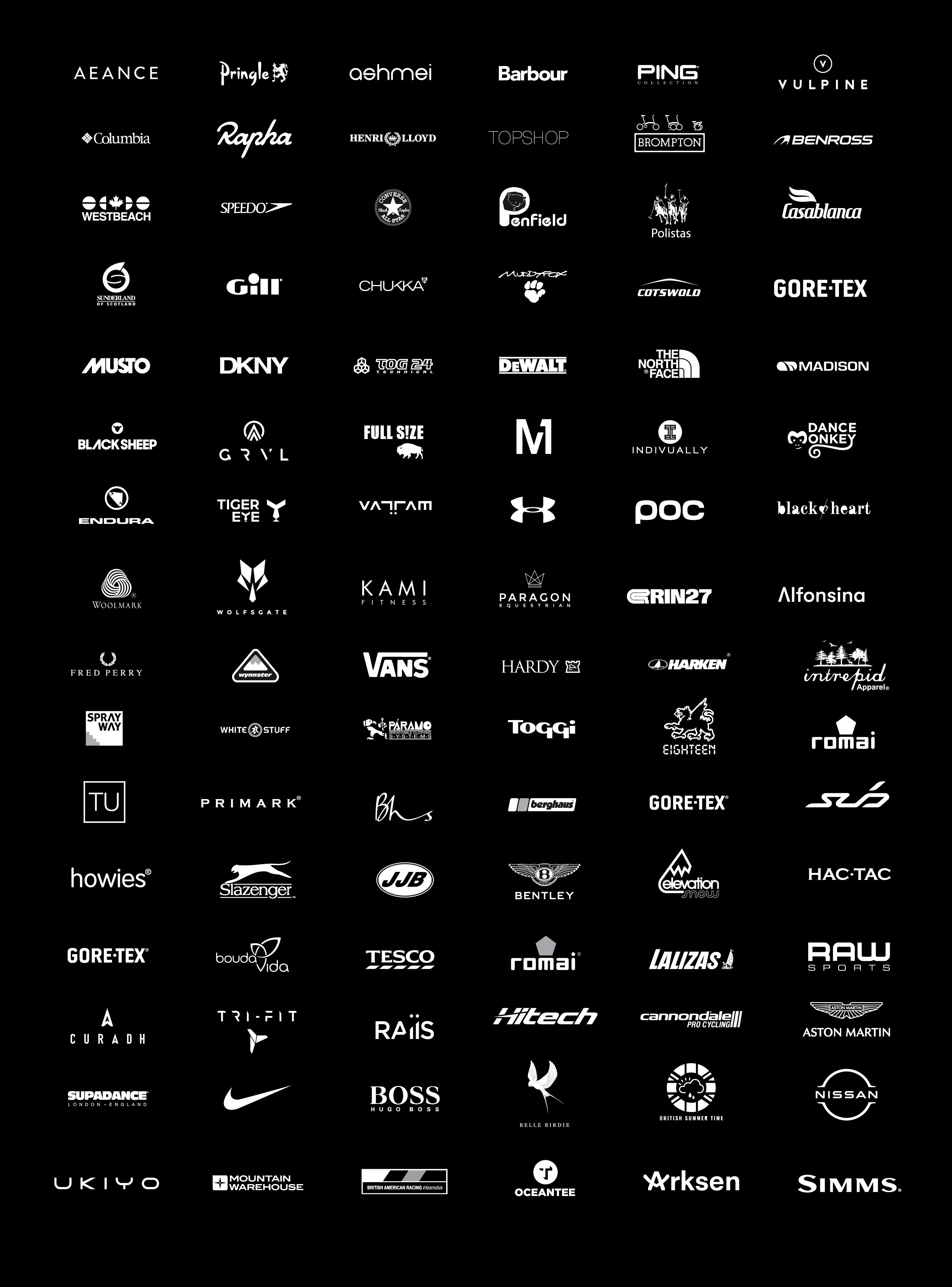 blue associates sportswear clients