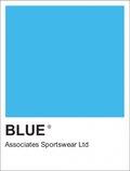 Blue associates sportswear logo