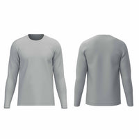 Men's Long Sleeve T-shirt - Blue Associates Sportswear