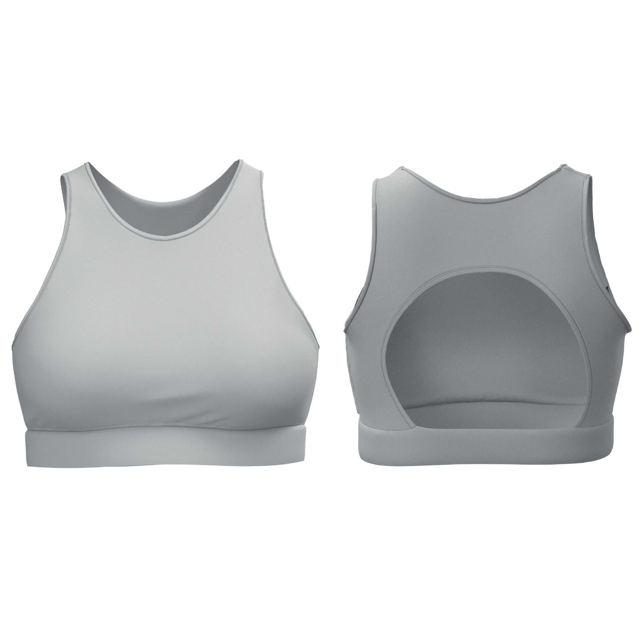Women Non-Compressive Sports Bra - Open Back Detail