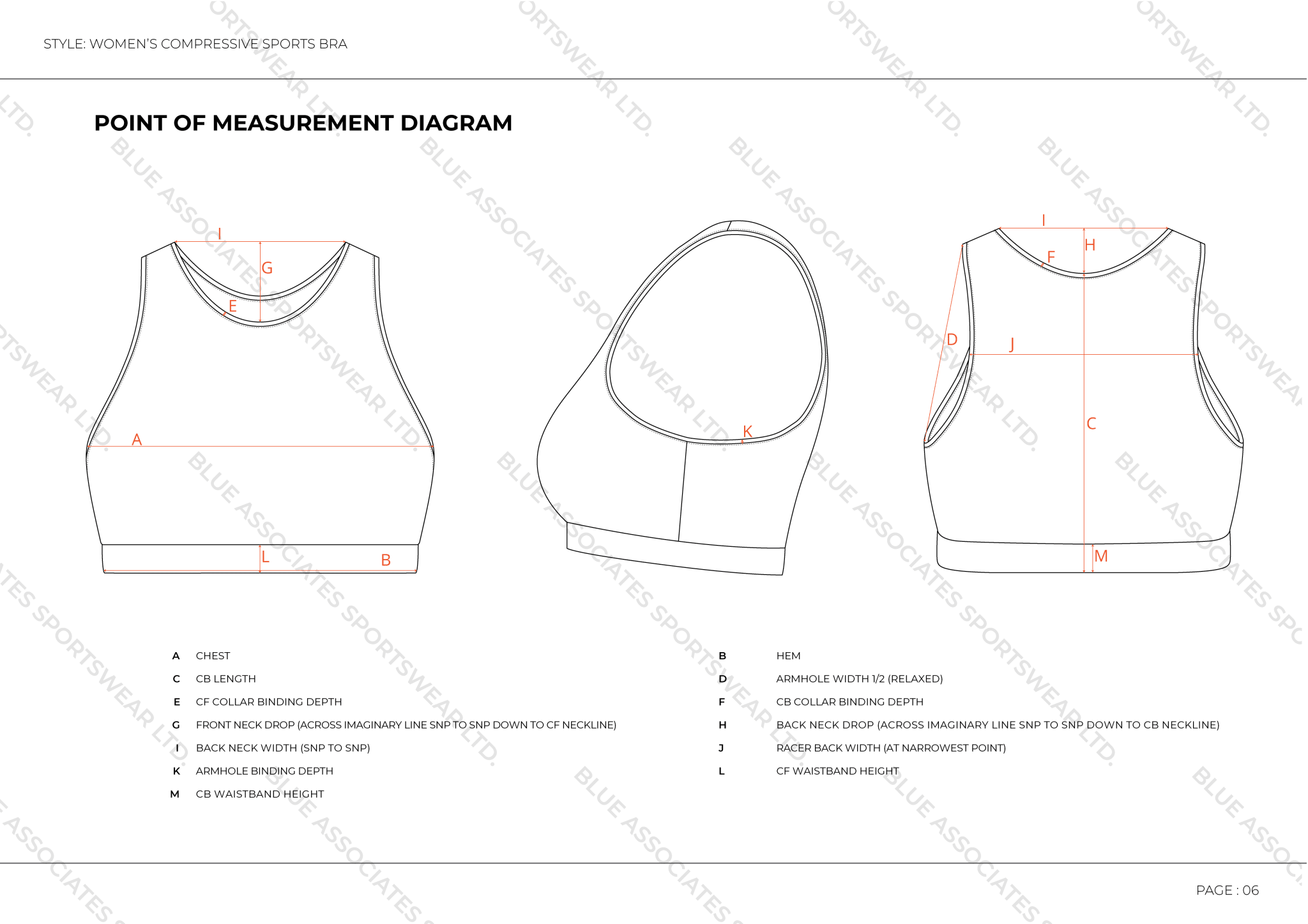 Women's 1/4 Zip Sleeveless Base Layer - Blue Associates Sportswear