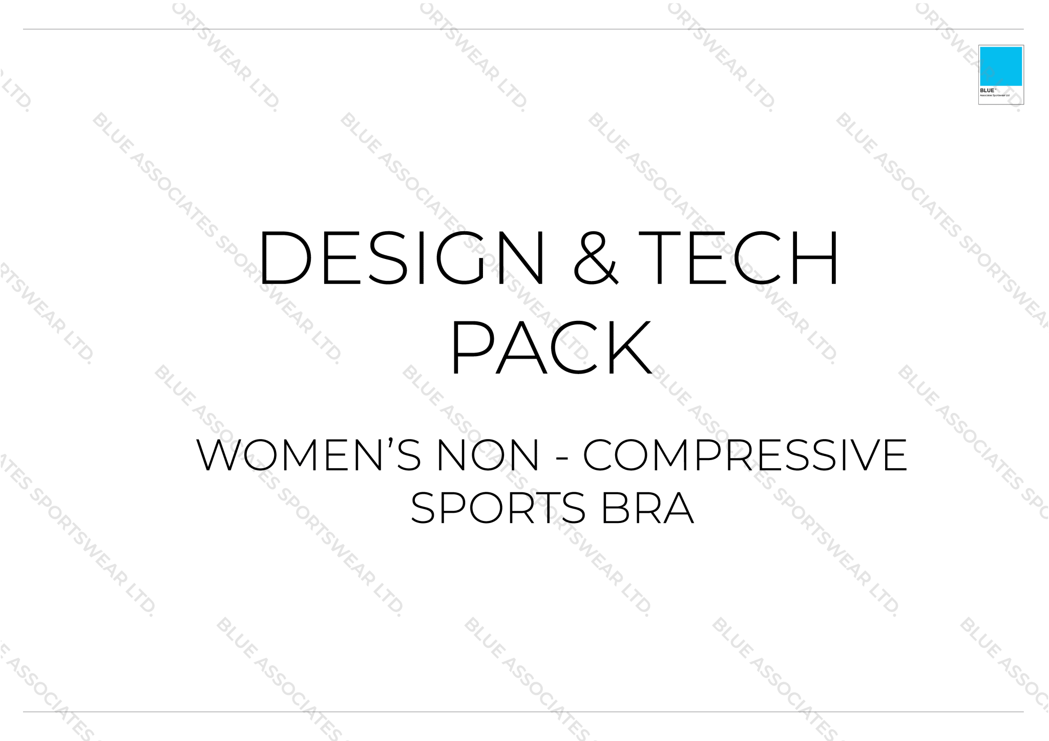 Women's 1/4 Zip Sleeveless Base Layer - Blue Associates Sportswear
