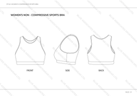 Women's 1/4 Zip Sleeveless Base Layer - Blue Associates Sportswear