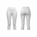 Womens 7/8th Length Leggings - Blue Associates Sportswear