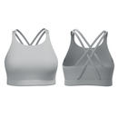 Womens Compression Sports Bra - Back Strap Detail - Blue Associates Sportswear