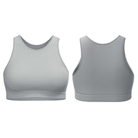 Womens Compression Sports Bra tech Pack - Plain - Blue Associates Sportswear