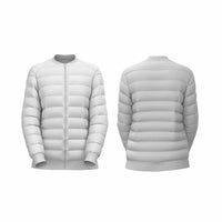 Women's Down Bomber Jacket - Blue Associates Sportswear