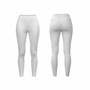 Womens High Waisted Leggings With a V - Shaped Waistband - Blue Associates Sportswear