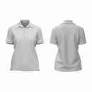 Women's Polo Shirt - Blue Associates Sportswear