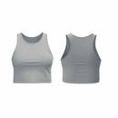 Women's Sleeveless Crop Top - Blue Associates Sportswear