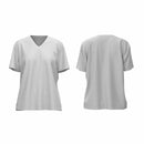Women's V - Neck T-shirt - Blue Associates Sportswear